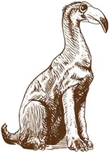 a drawing of a dog sitting on the ground.jpg